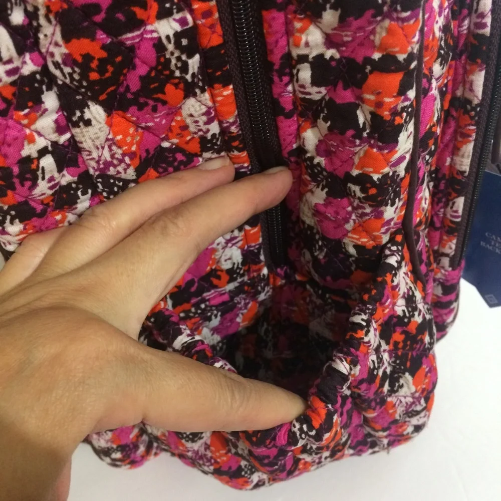 Vera Bradley Campus Tech Backpack Houndstooth NWT